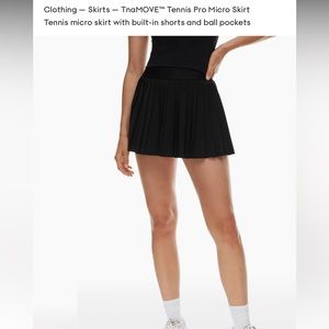 Aritzia TNA Tennis Skirt